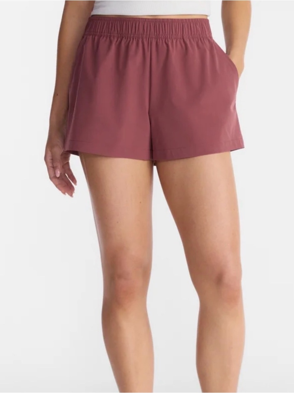 Avia Women's Athletic Shorts - Mauve (M)